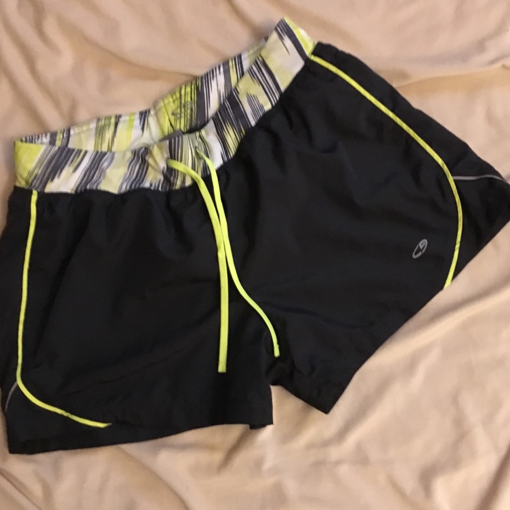 S Champion Black Lined shorts Like NEW